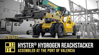 Hydrogen Fuel Cell Powered Hyster® ReachStacker Assembled at The Port of Valencia. by Hyster Europe 1,069 views 5 months ago 1 minute