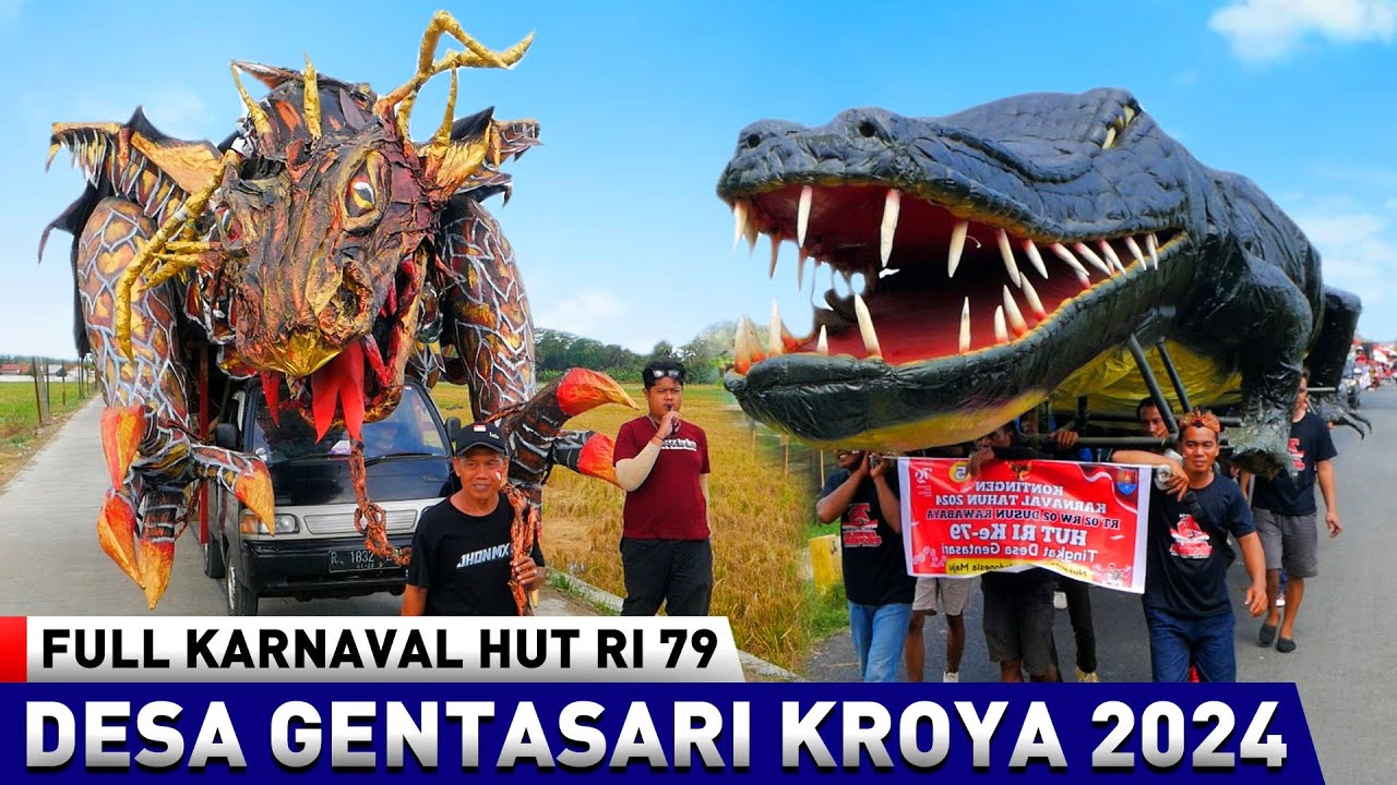 Karnaval Desa Gentasari Kroya 2024, MERIAH BANGET