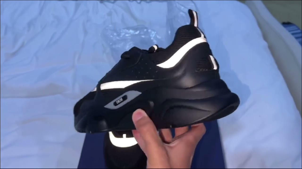 Rep Black Dior b22 better quality than DHGATE! ( Review + unboxing ) From shoepop