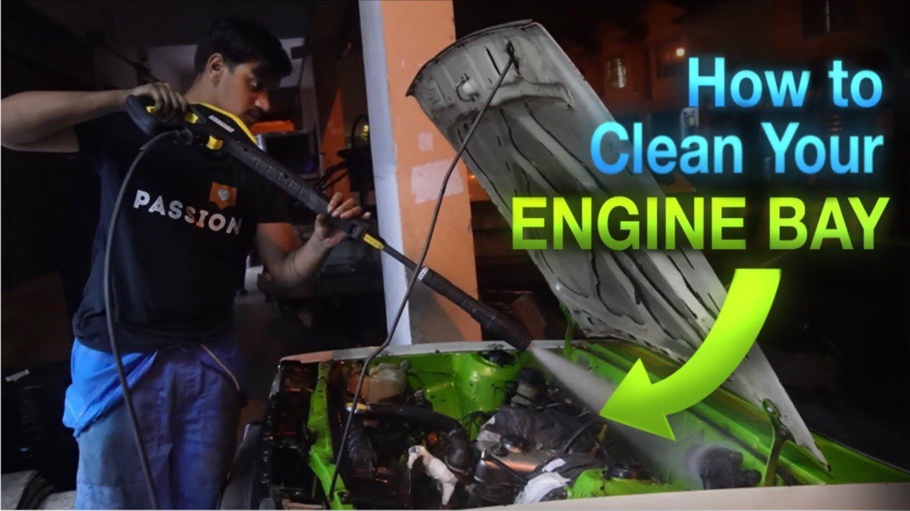 How to Clean your Engine Bay (BIG ACCIDENT!!) YouTube