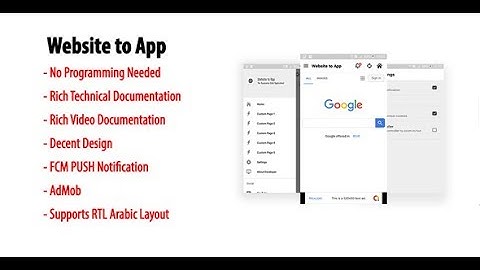 Website to App | Android Webview App with Source Code