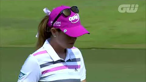 Paula Creamer's MIRACLE PUTT at the HSBC Womens Ch...