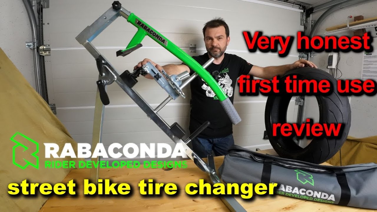 Rabaconda street bike tire changer – очень честный обзор первого использования