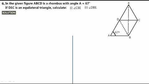 Class 9 ICSE Rectilinear Figures |Part 4|