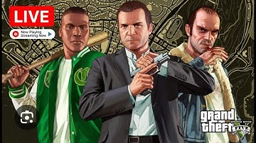 GTA 5 LIVE 🔴 : Trolling Tryhards, Heists & Unstoppable Chaos!