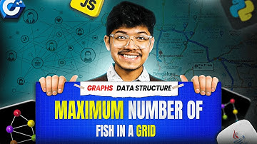 2658. Maximum Number of Fish in a Grid | DFS | BFS | DFS on Grid