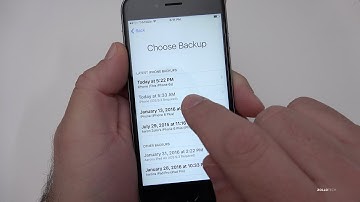 How to Restore an iPhone from an Updated iOS Backup