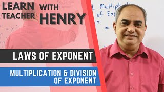 Laws of Exponent (Multiplication & Division) | PART 2/2 | High School MATH