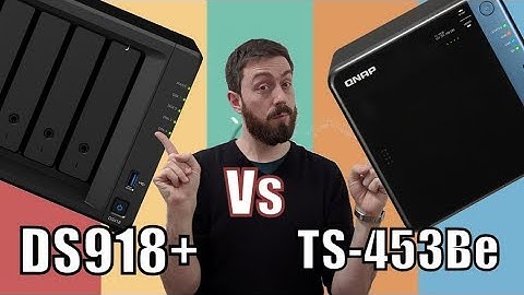 Synology DS918+ vs QNAP TS 453Be 4 Bay NAS in 2019