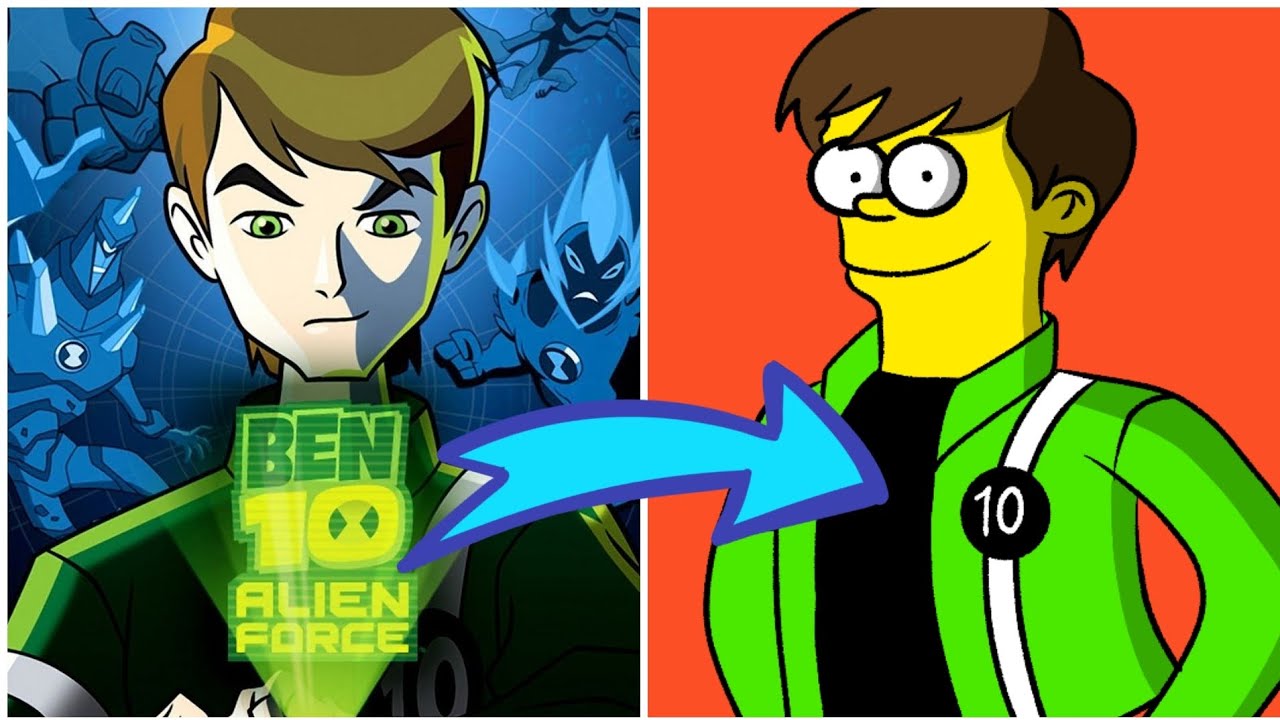 DRAWING BEN 10 UAF IN 10 DIFFERENT ART STYLES(PART2) - YouTube