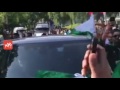 Sourav Ganguly mobbed by Pak cricket fans; live video