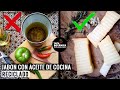 CÓMO HACER JABÓN CON ACEITE USADO DE COCINA