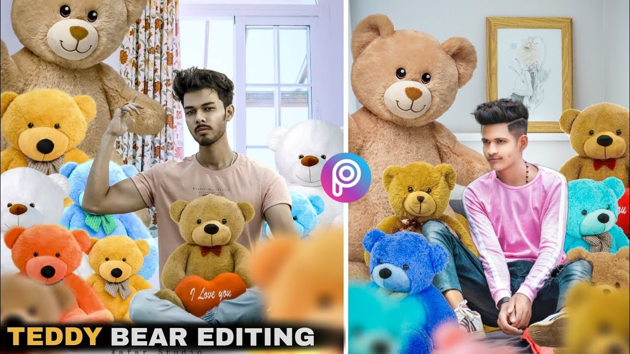 Teddy Bear Day | Teddy Bear Day Photo Editing | Happy Teddy Bear Day Photo Editing