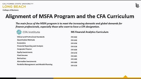 MS Financial Analytics (MSFA) Virtual Information Session Fall 2024