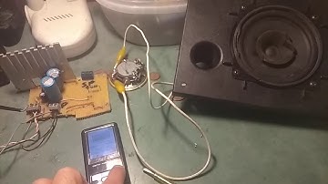 TDA2003 amplifier circuit.