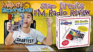 Snap Circuits FM Radio Toy Review #snapcircuits