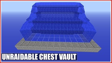 Minecraft Tutorial: Unraidable Chest Vault [Self-Opening!] [1.7/1.8+]
