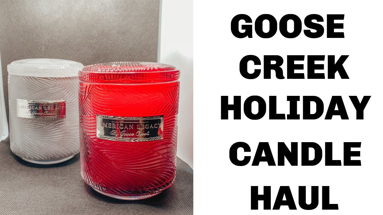 Vlogmas Day 8: Goose Creek Holiday Candle Haul!