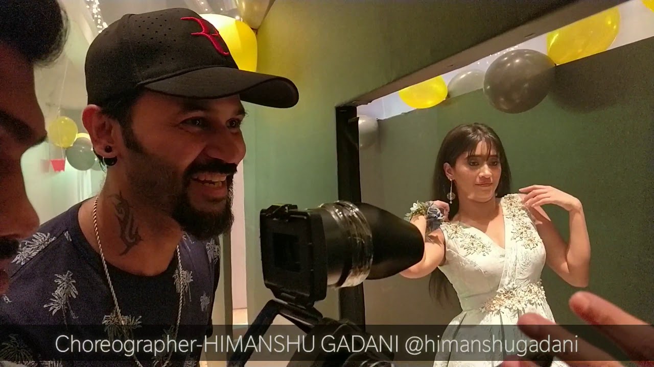Choreographer HIMANSHU GADANI -
YEH RISHTA KYA KEHLATA HAI - FULL BTS  
SONG-ISHQ- DI-CHASHNI.