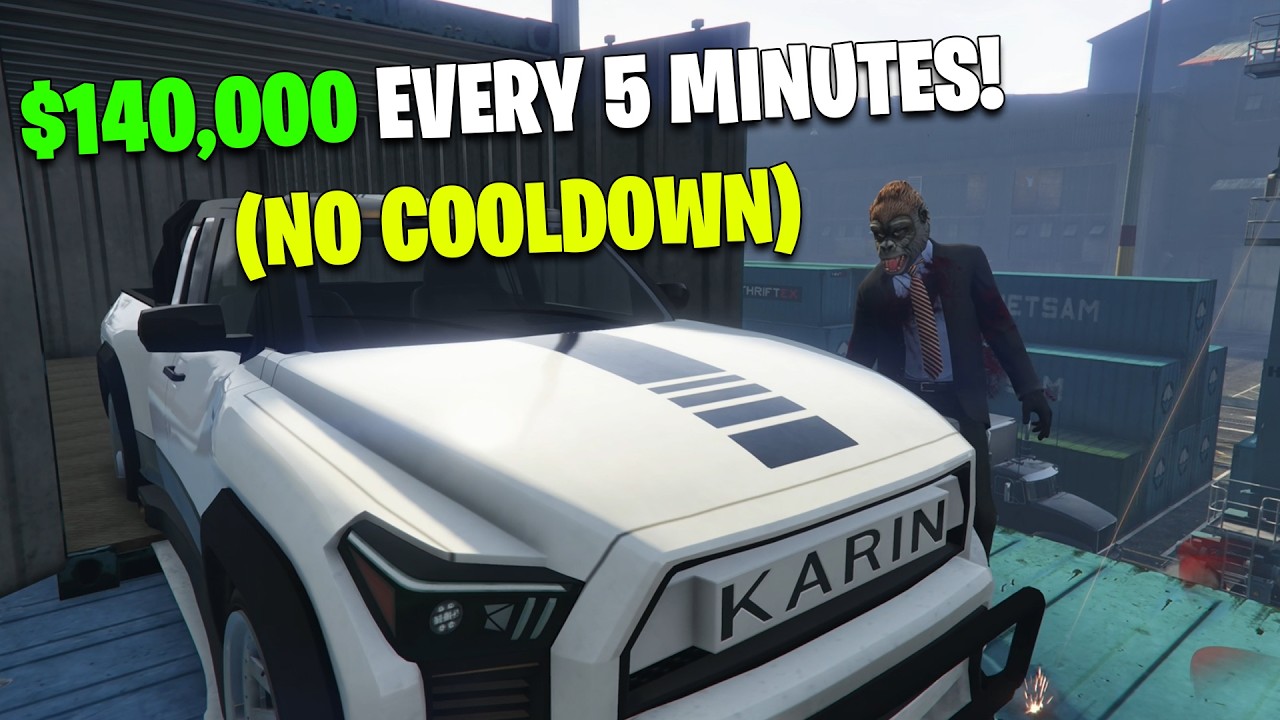 DO THIS NOW! The Car Wash is INSANE This Week ($140,000 every 5 minutes) | GTA Online YouTube Thumbnail
