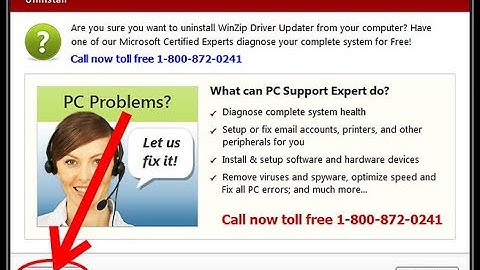 How to remove Winzip Driver Updater