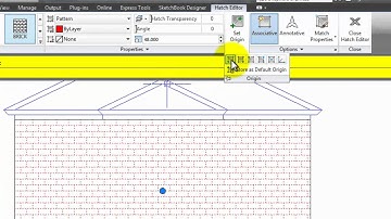 Hatching Features in AutoCAD 2013