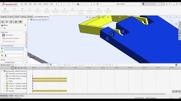 SOLIDWORKS Simulation - Motion analysis on a bug assembly