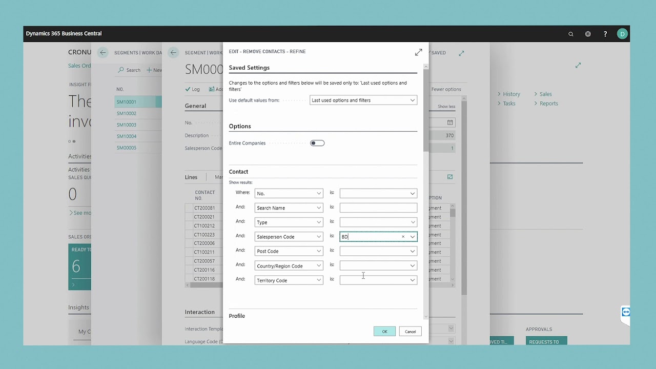 Create Segments and Add Them to Contacts in Dynamics 365 Business ...