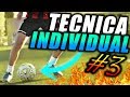 Ejercicios para mejorar la técnica individual y de regate en el futbol-Parte 3