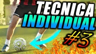 Ejercicios para mejorar la técnica individual y de regate en el futbol-Parte 3