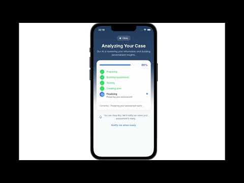 Demo for patients: Clinic Module (Regain Health Mobile App)