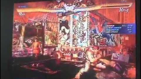 Street Fighter X Tekken Ryu combo Video