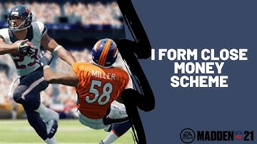 Madden 21 - The Best Under Center Offense in Madden 21| I Form Close Mini Scheme|