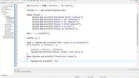 Simple ATM Machine | Java Project for Beginners | Source Code Included under description.