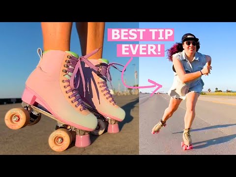 WORLD'S BEST TIP FOR OUTDOOR ROLLER SKATING!