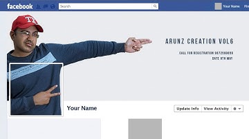 Photoshop | Making Facebook Cover and Banner with Same Photo