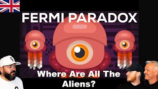 The Fermi Paradox — Where Are All The Aliens? REACTION!! | OFFICE BLOKES REACT!!