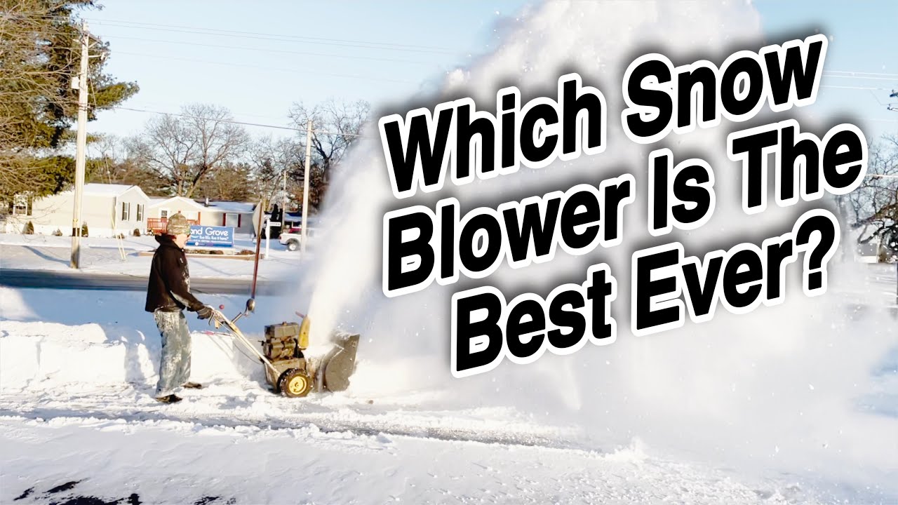 СТАРЫЕ против НОВЫХ: какие снегоочистители лучше? Мы протестировали 6