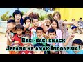 BAGI-BAGI SNACK JEPANG KE ANAK INDONESIA! REAKSINYA RUSUH ABIS!! (Feat @GENKI BANGET! -そこらへん元気- )