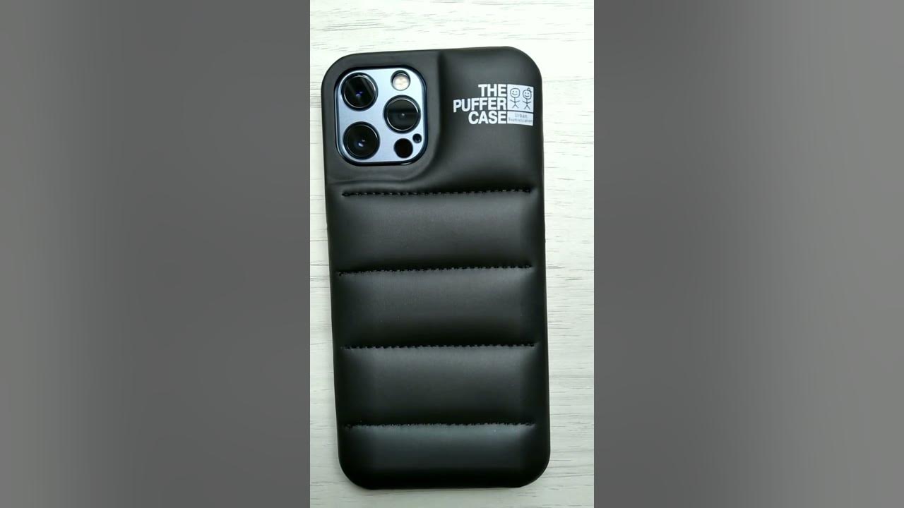 Urban Sophistication Black 'The Puffer' iPhone 13 Pro Max Case