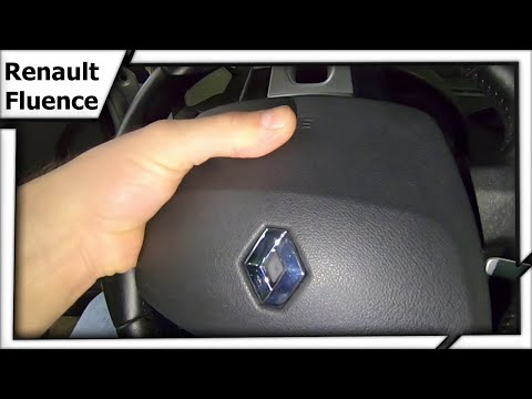 Снимаем подушку безопасности Renault Fluence