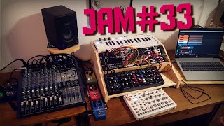 Modular Synth Jam #33 - Model Samples | Model D | Reverend Guitar
