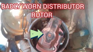 GOLF MK1. Worn Distributor Rotor #shorts#golfmk1 #vwgolf GOLF MK1. Worn Distributor Rotor #shorts#golfmk1 #vwgolf