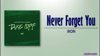 iKON – Never Forget You (잊어볼게) [Rom|Eng Lyric]