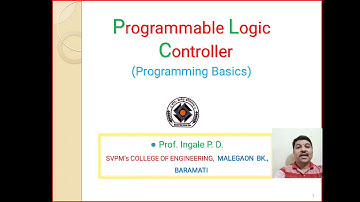 Part II - Programmable Logic Controller - Ladder Logic Basics