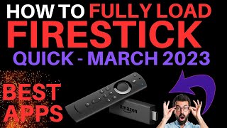 JAILBREAK FIRESTICK IN FEBRUARY 2023 - BEST FULLY LOADED FIRESTICK #1 APP STORE UPDATED