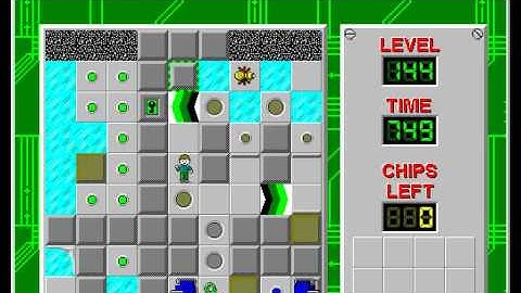 CCLP3 level 144 solution - 604 seconds