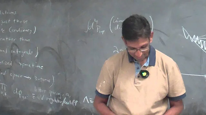 Raman Sundrum - Advanced Quantum Field Theory - 28Mar2013 (1/2)