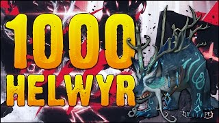 RS3 | Loot From 1000 Helwyr! (100% Reputation)