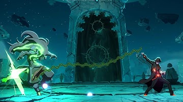 [BlazBlue Entropy Effect] Hazama Susanoo Boss Fight